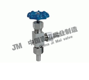 J24W外螺紋角式針型閥